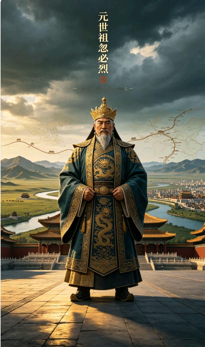 《元世祖忽必烈：承接中华正统，开创大一统格局》孛儿只斤·忽必烈，成吉思汗之孙，拖雷第四子，元朝开国皇