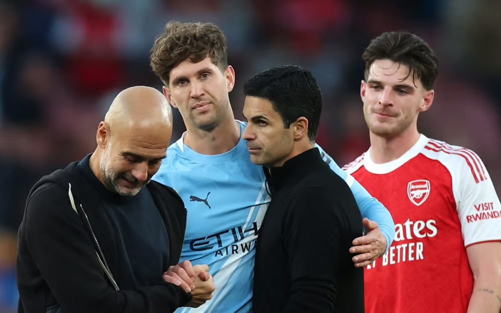 阿尔特塔谈与瓜迪奥拉的关系：“(瓜迪奥拉是否在玩心理游戏)，和我？我不这么认为。