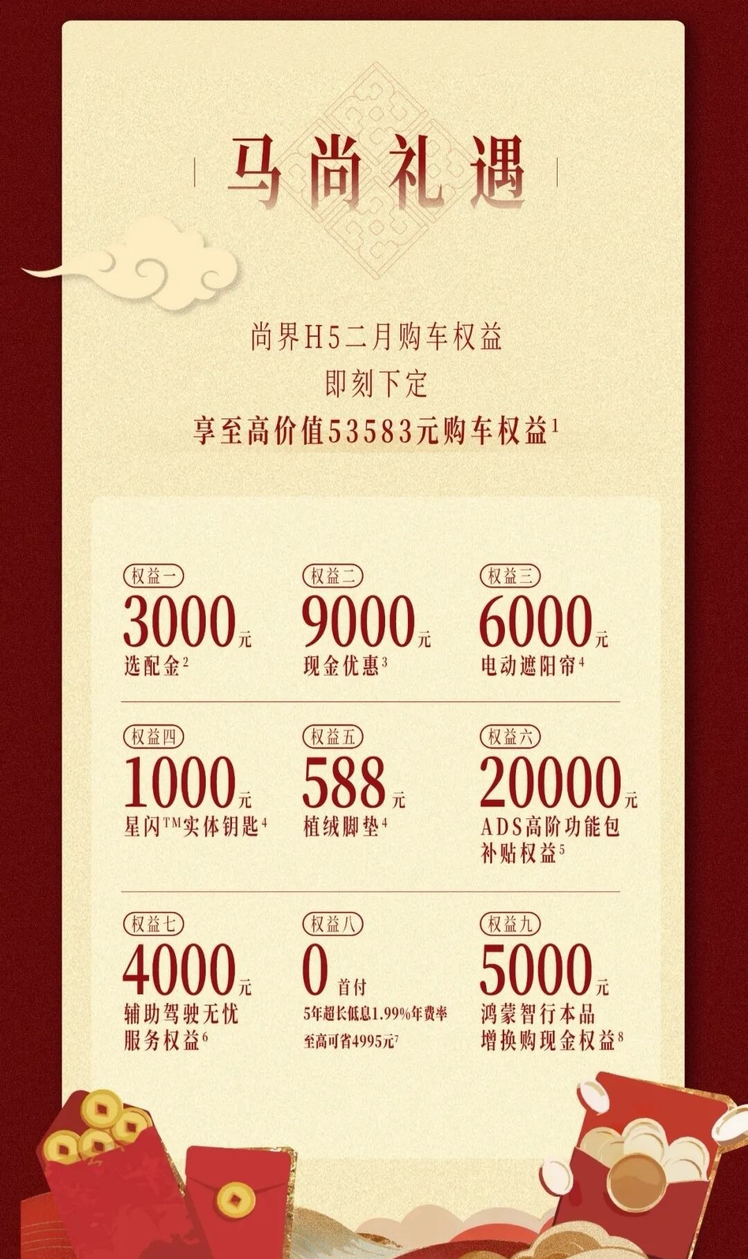 好家伙，尚界H5都有9000块现金优惠了！看来确实是上市即上量，上量即海量，卖得