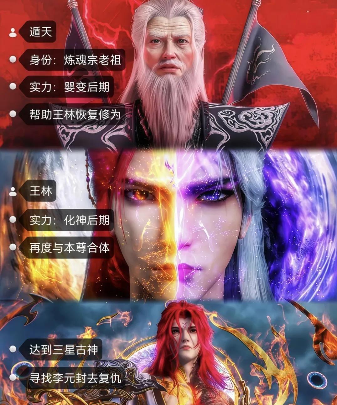 遁天为什么对王林这么好？王林的潜力有那么大吗？三星古神是什么修为？能吊打