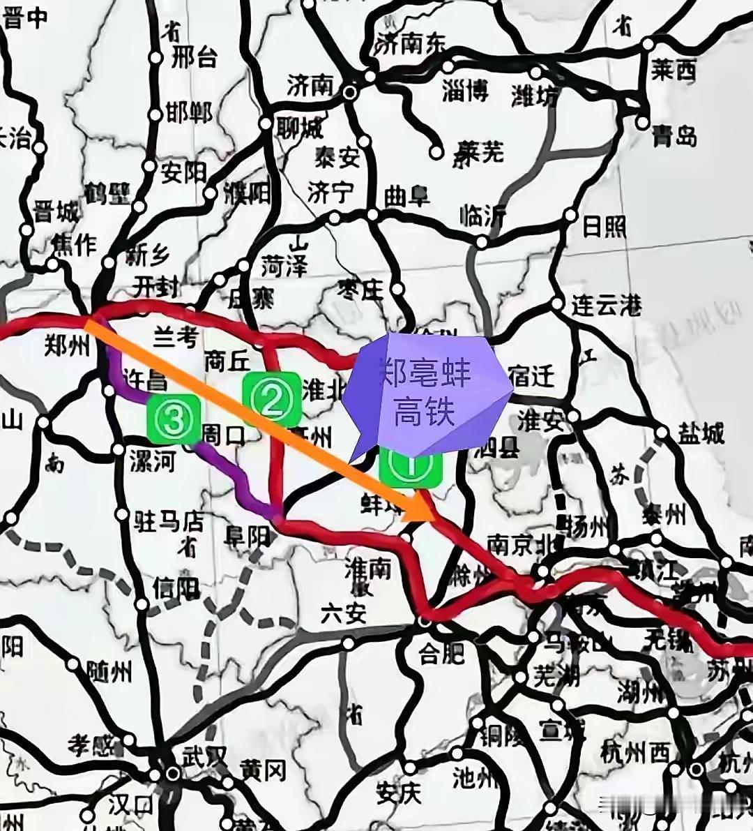 郑州到南京，要修一条时速450公里的高铁。这消息一出来，我脑子里就一句话：终于有