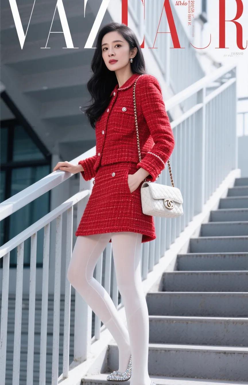 杨幂这样的穿搭你觉得优雅吗？杨幂的是穿搭审美一直是在线的，也是众多粉丝追捧和模
