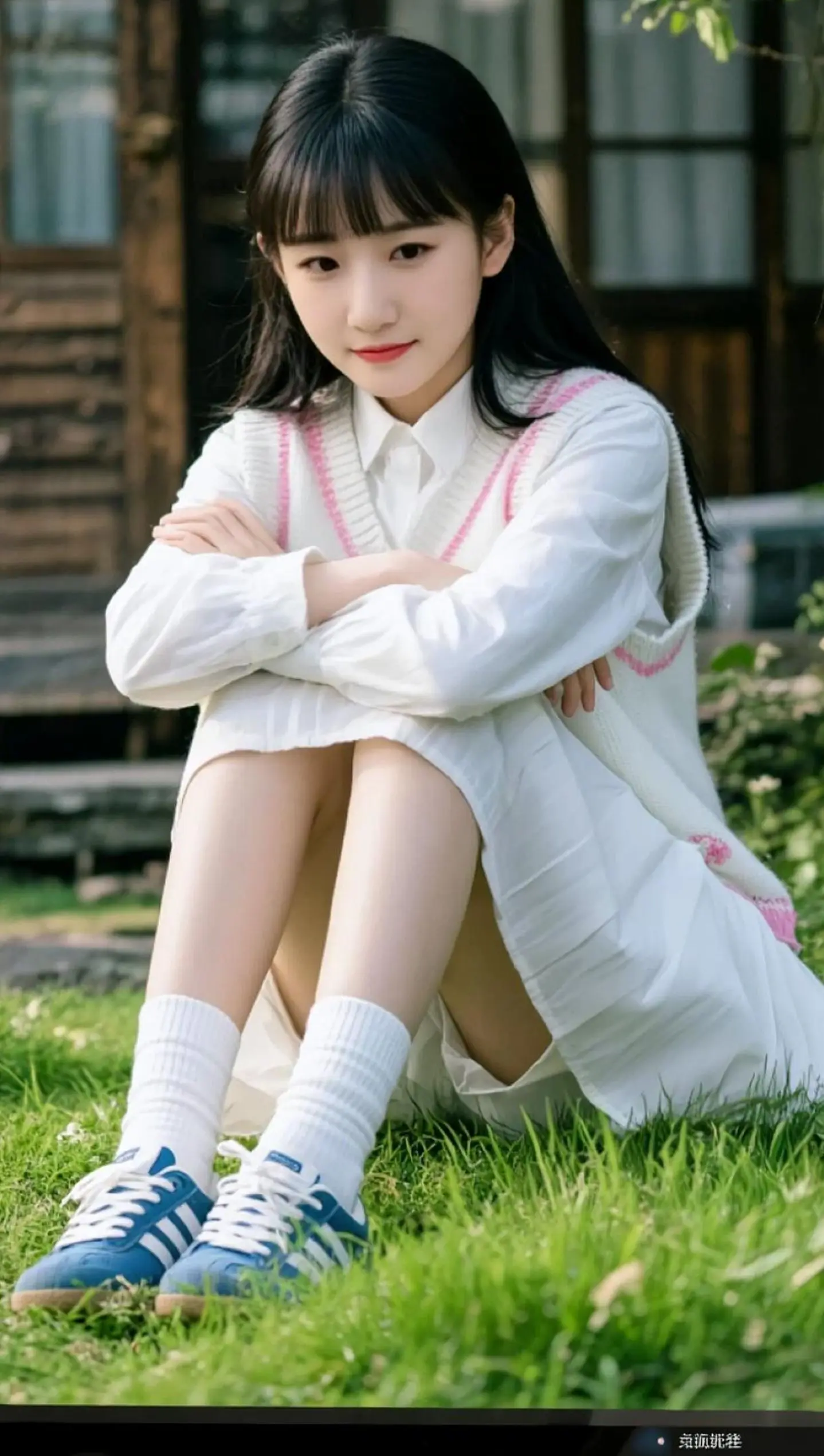 AI清新少女写真 ai创作