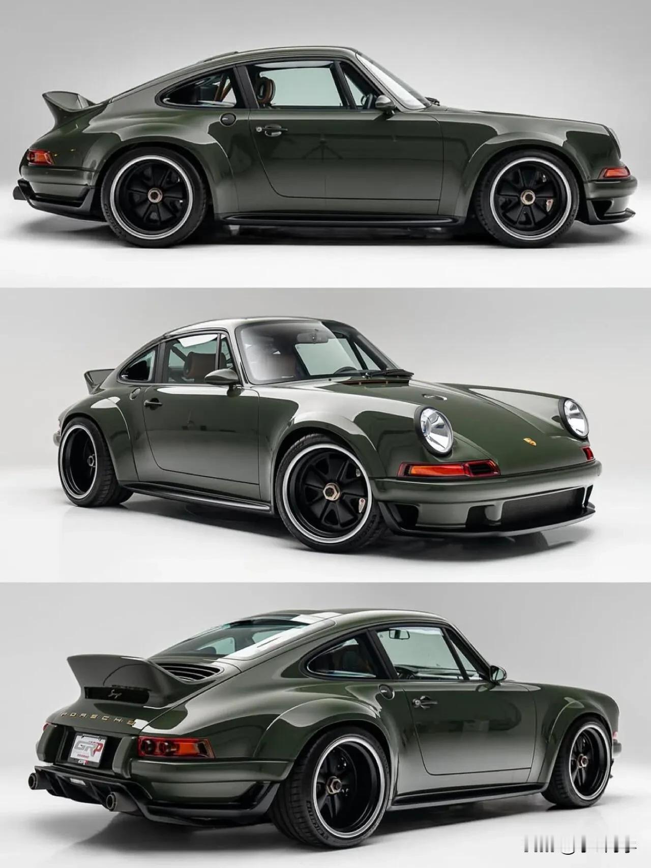 老车迷看哭！这台1990保时捷911Reimagined被“复活”成艺术品♥