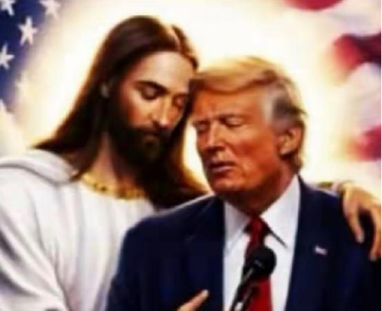 不死不休啊！ 这张照片不是真实拍摄的画面，是AI生成的内容。画面里的特朗普穿