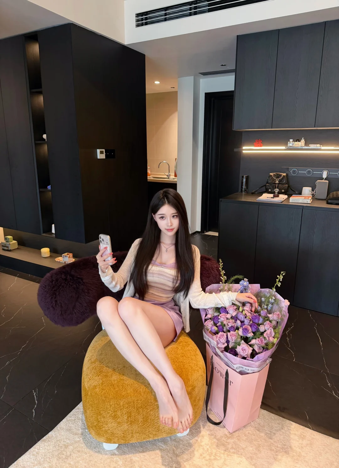 妹妹说紫色很有韵味🍇