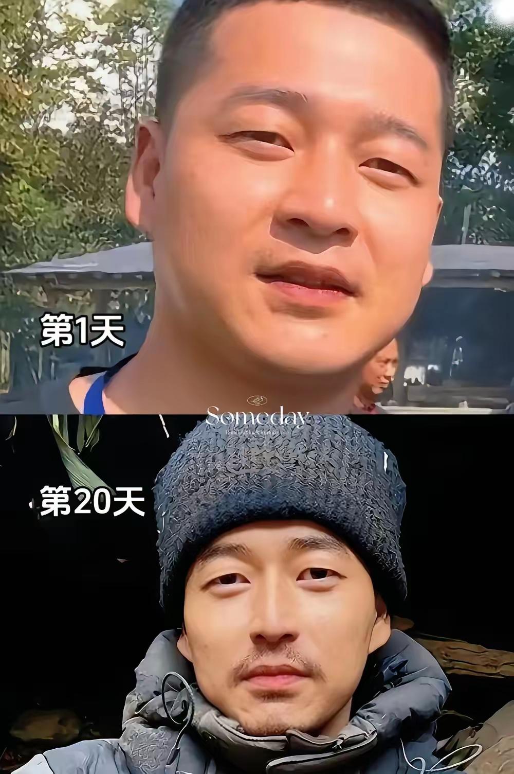 瘦是瘦了，我劝你趁早歇菜！荒野大哥190斤进140斤出十九天狂掉五十斤