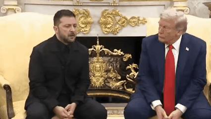 赔上士兵，再赔土地，这仗打的毫无意义。说是三方会谈，看着泽连斯基就像是川普带着