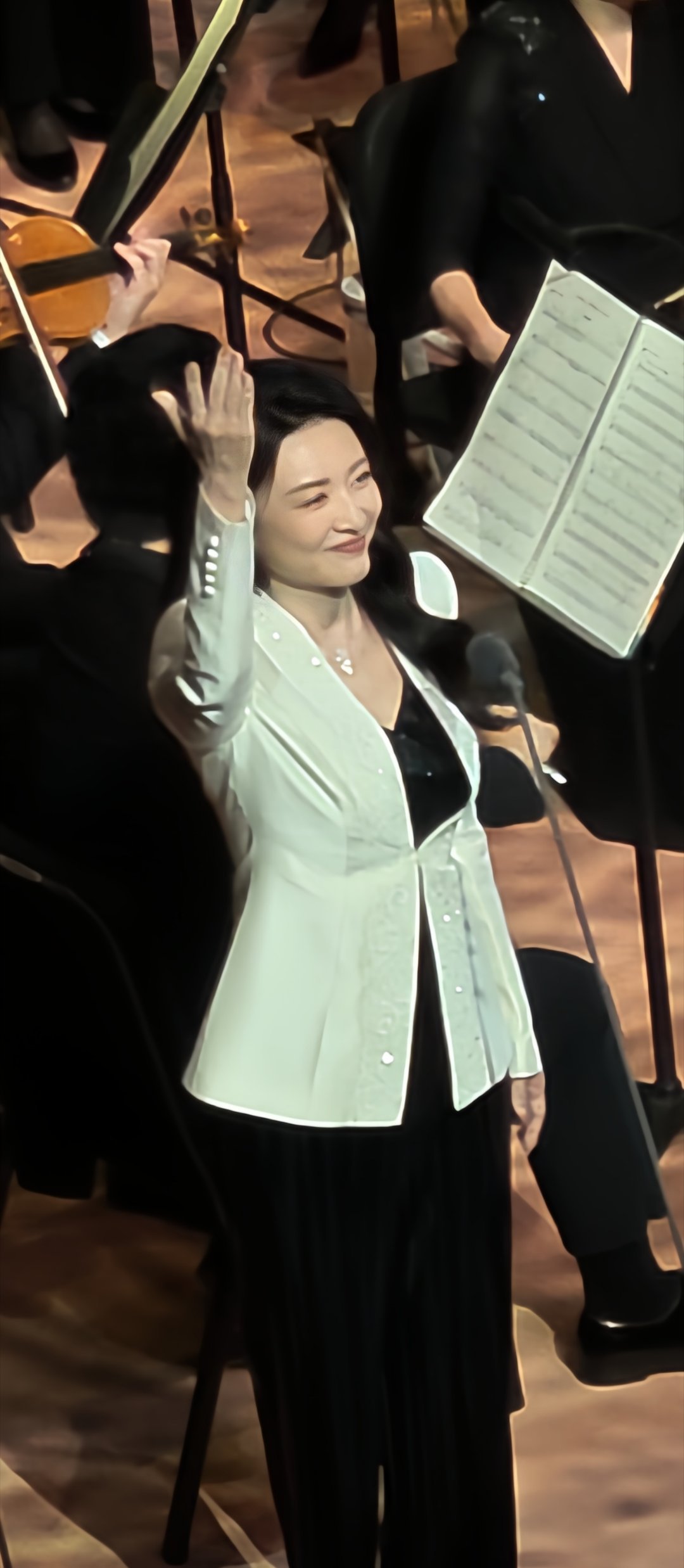 #周涛#女王大人阅兵的感觉🤩​