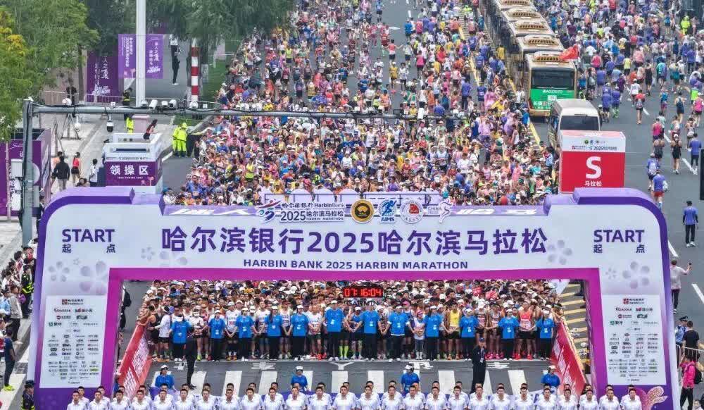 和预想的一样，今年哈尔滨马拉松半马和全马大部分的冠军和前几名依旧是非洲选手（女子