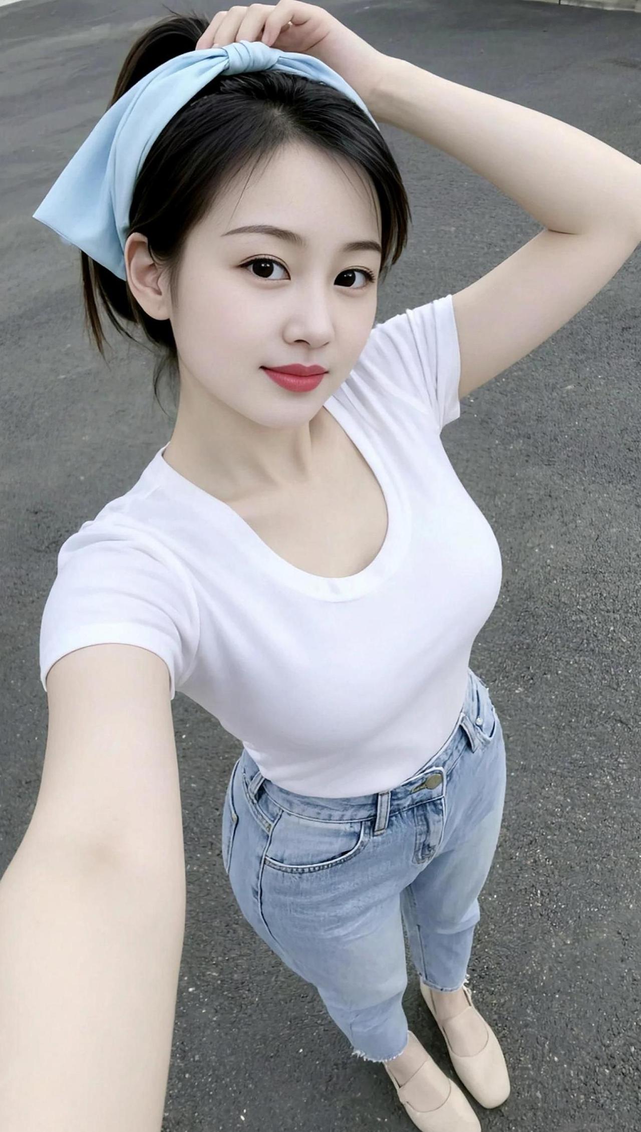 AI简约自拍简约穿搭穿出你的时尚你的感觉甜美写真优雅气质写真