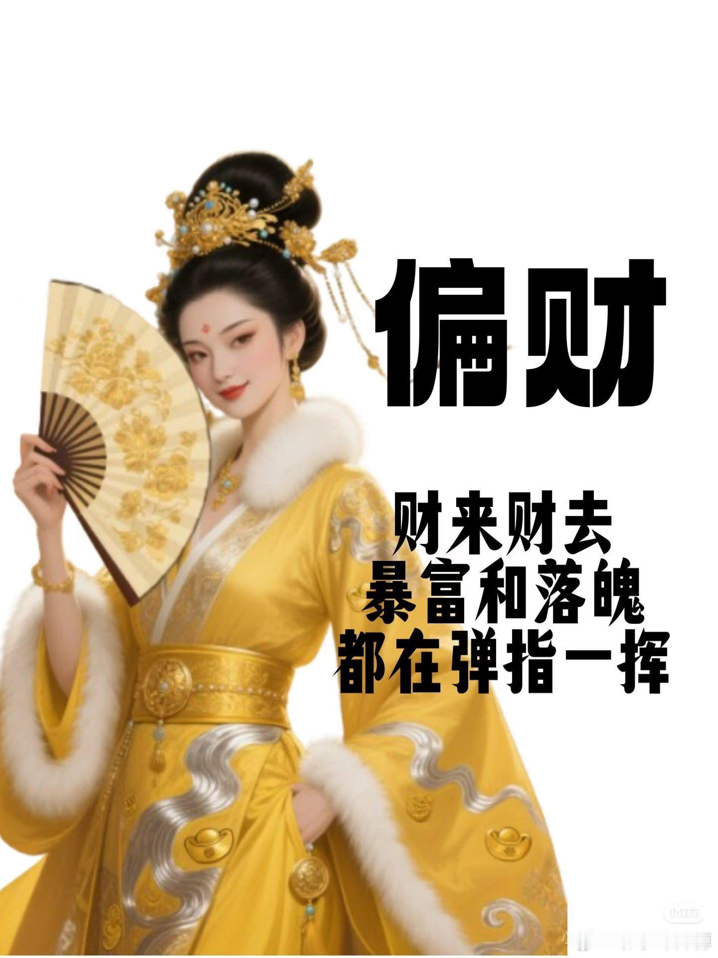 盲派干货：哪些八字容易得偏财横财不少人总盼着偏财到手，不是偏财多就一定发财，盲
