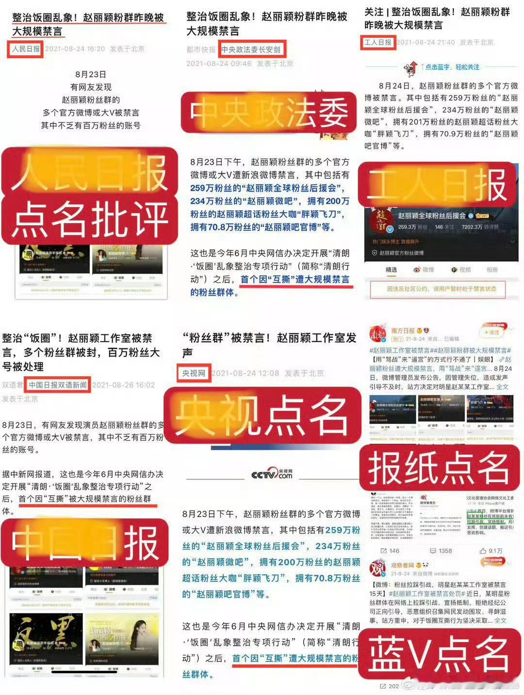 赵丽颖被各大媒体点名批评很风光吗？