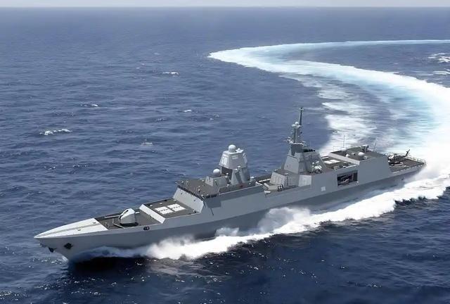 055大驱在世界属于什么水平？这么说吧，有16艘055的时候，地球上没有国家想跟