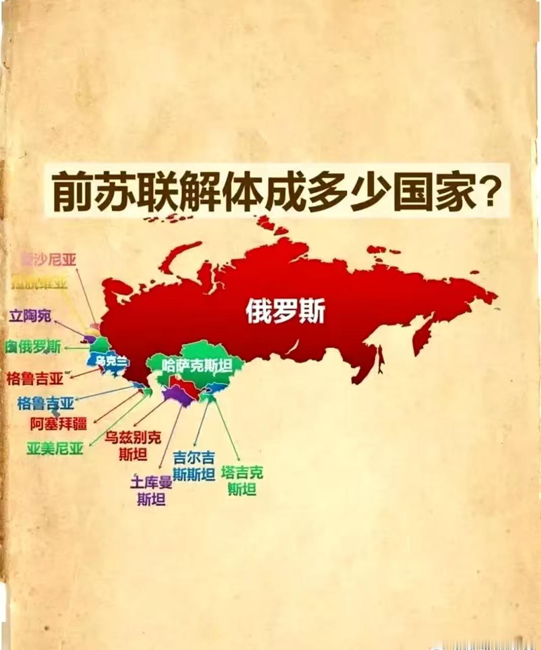 苏联解体从地图上看只是失去了一小部分领土，为什么俄罗斯的实力却一下子掉到了谷底？