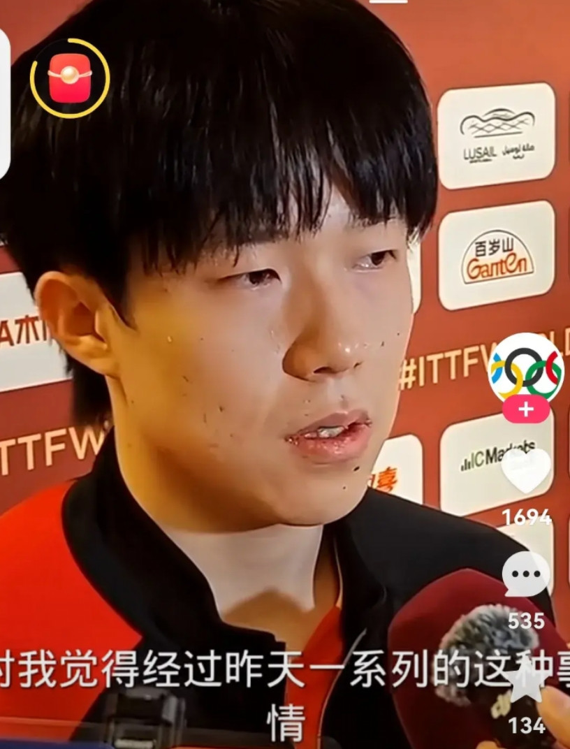 大头4比0黄镇廷后接受采访，说出这两点让人佩服！大头受访时说的很平和，但却是