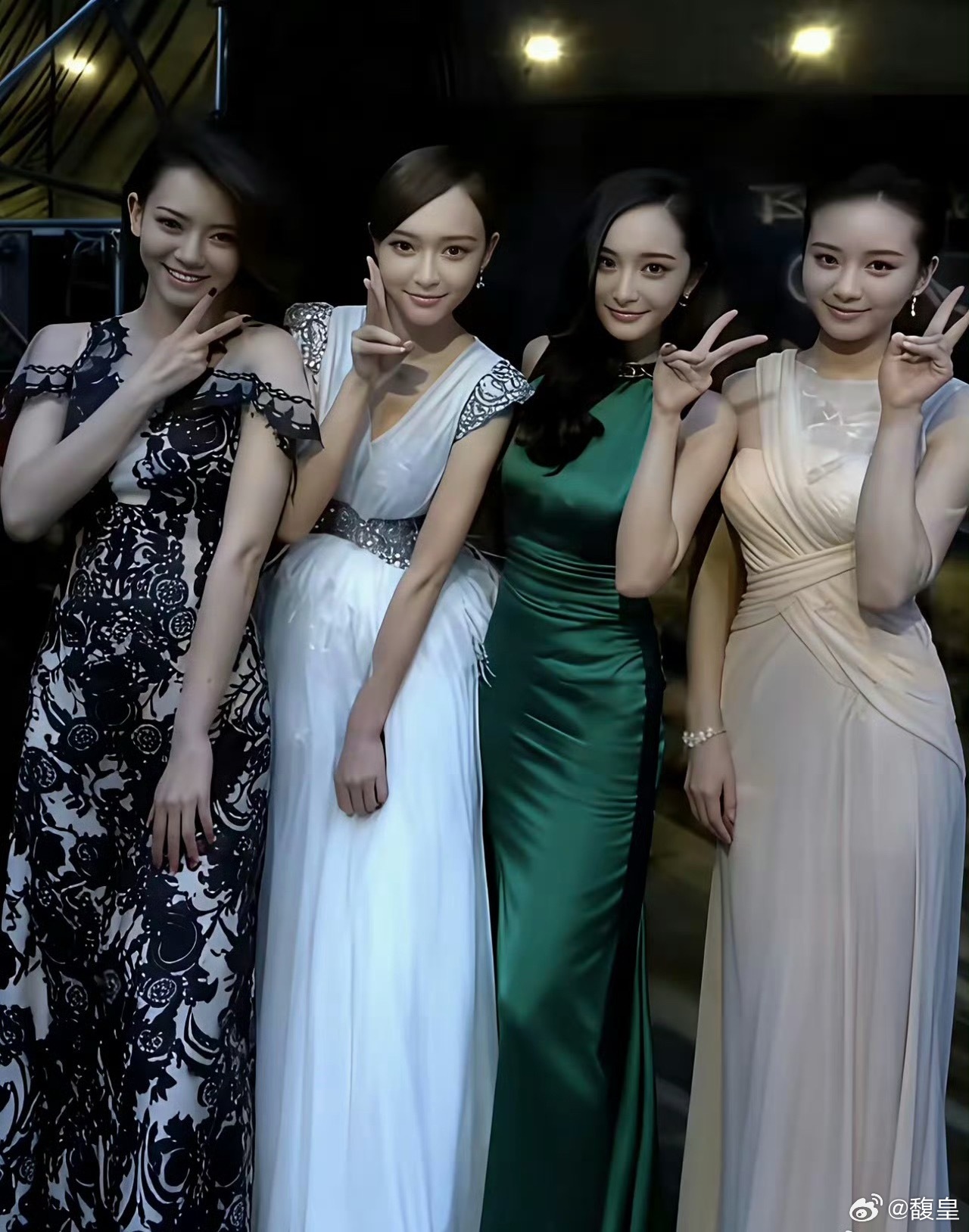昔日的四位花旦:戚薇，唐嫣，杨幂，刘诗诗，哪位是你心目中女神。