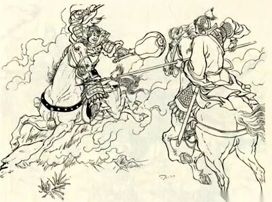 何元庆这辈子最窝囊的一仗，不是输给了岳飞。 而是他正跟岳飞的长枪缠在一...