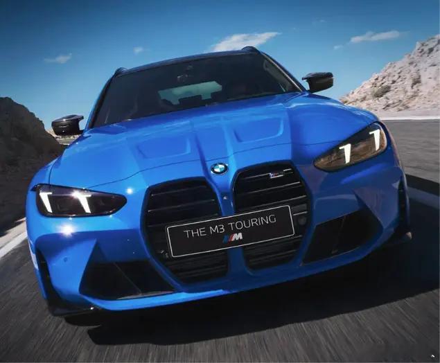 新上的M3旅行是BBA三家里推重比最好的，动力还是雷霆四驱上那台直6双涡轮S58