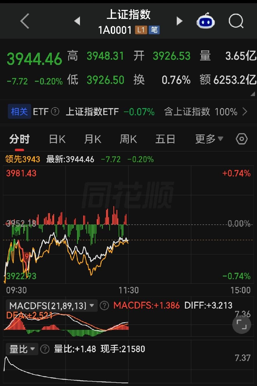 8月收官战，上午绿得人发慌！下午咋个走？各位朋友些，今天这个开盘说实话，看