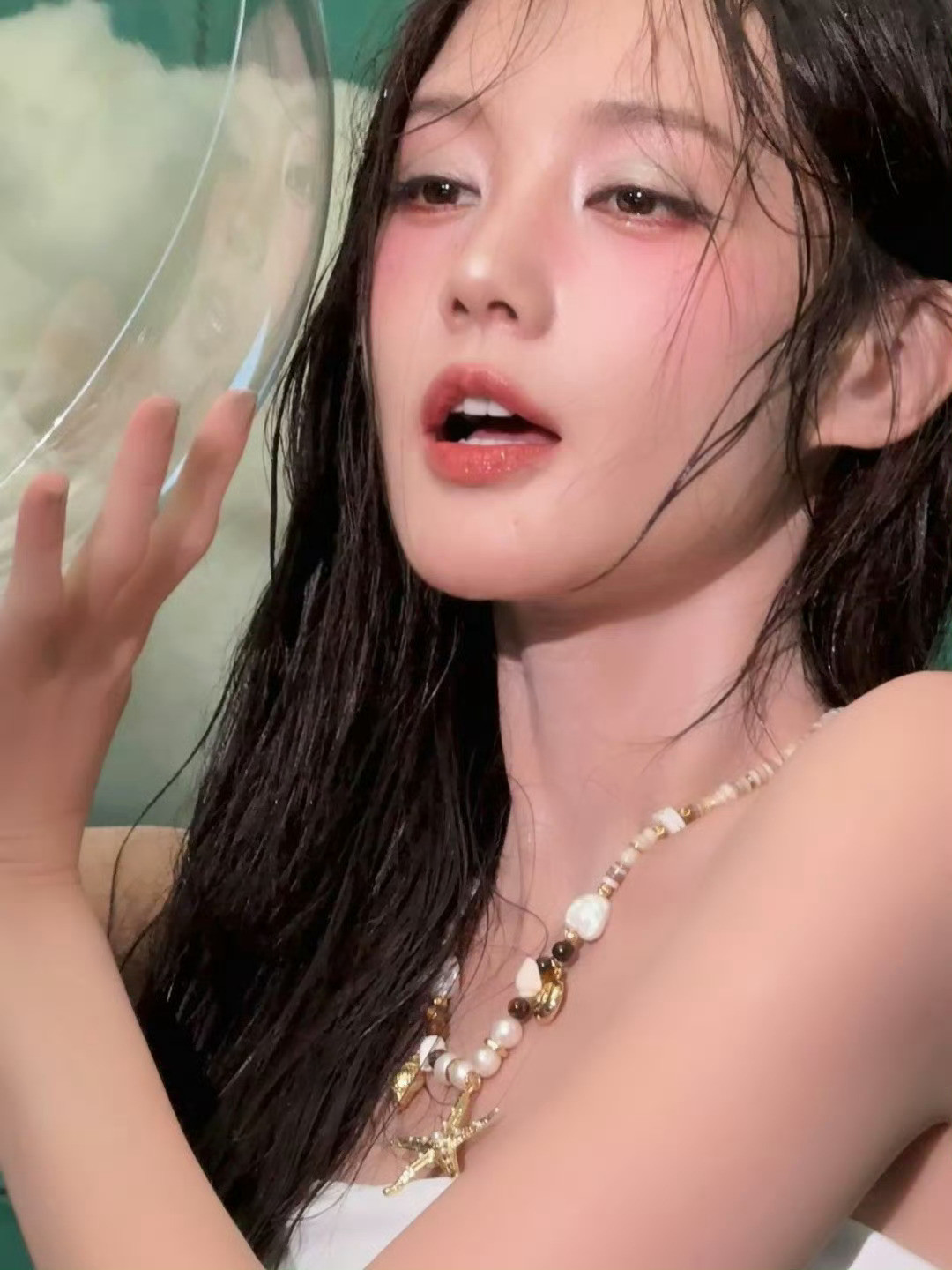 桐桐的一年四季❤️❤️❤️（实况）给李姐化的春夏秋冬生日妆容化妆：金鹤龙🧏🏻