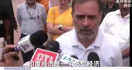 “除了总理和财务部长，其他人都知道印度是一个“死亡经济”，我们处在经济混乱时期，