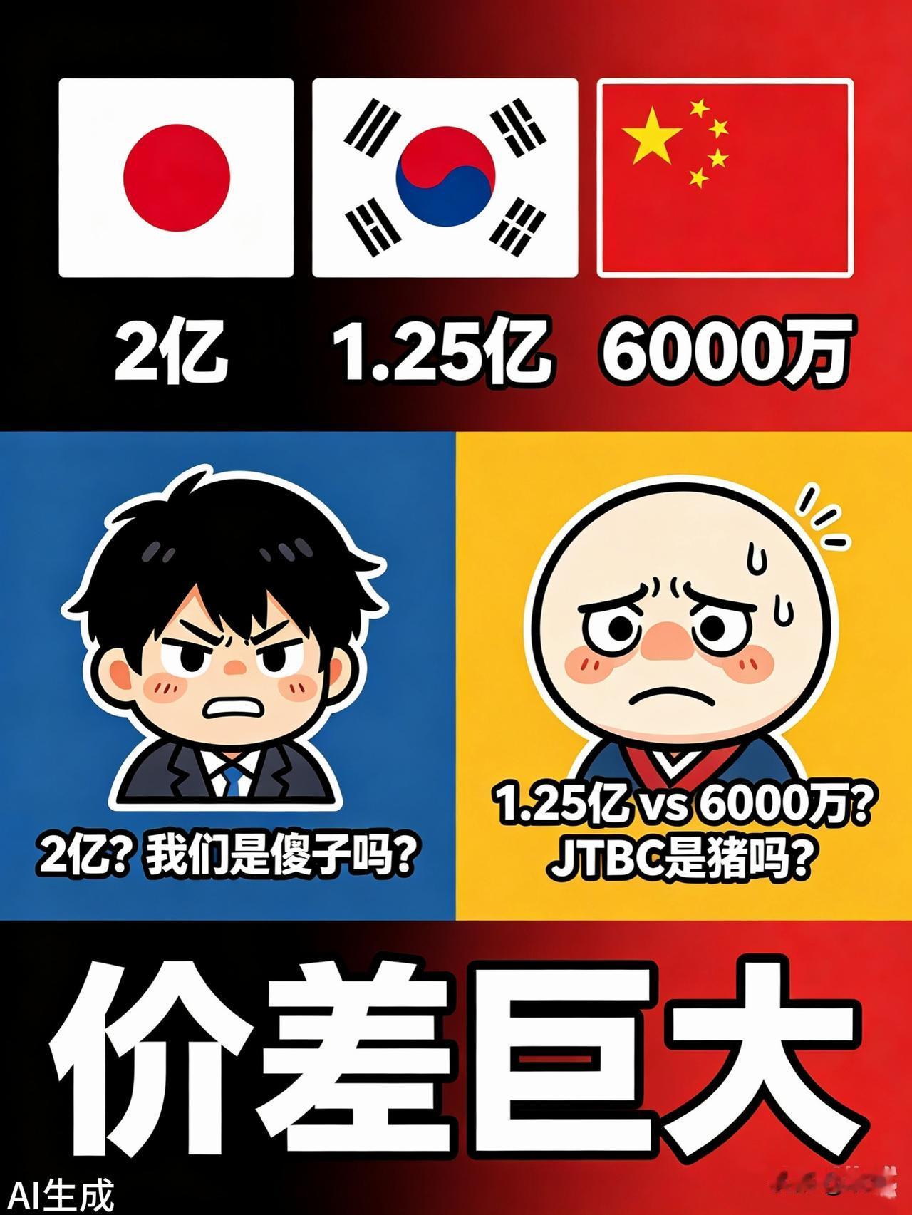 【这下，轮到日韩网友开喷了】没签约时，中国网友一边倒支持央视硬刚到