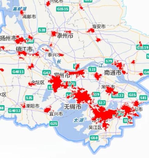 常州与无锡苏州的差距主要在县域，市区的话三市没有质的差距。作为人口仅500万的城