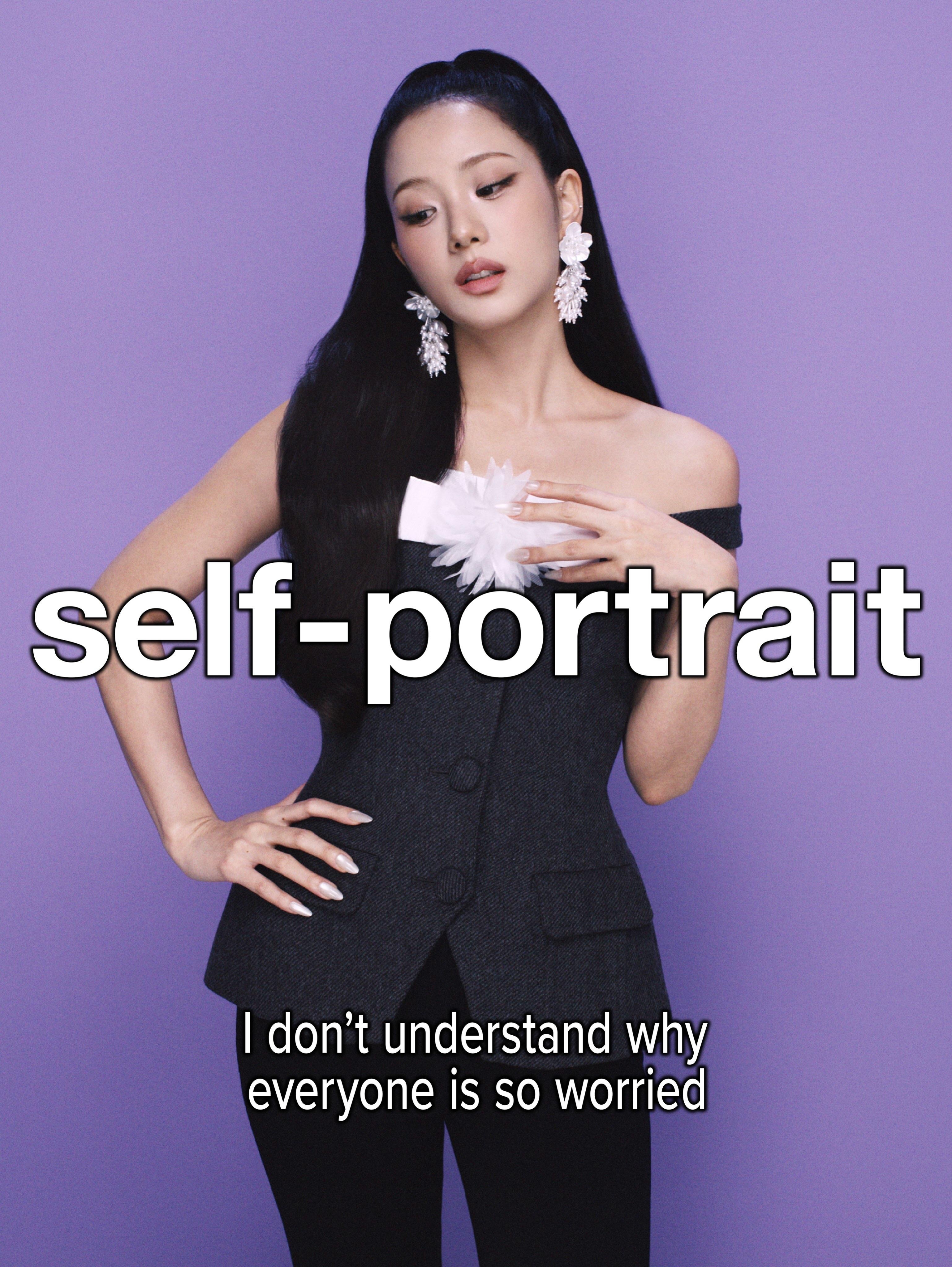 金智秀Xselfportrait