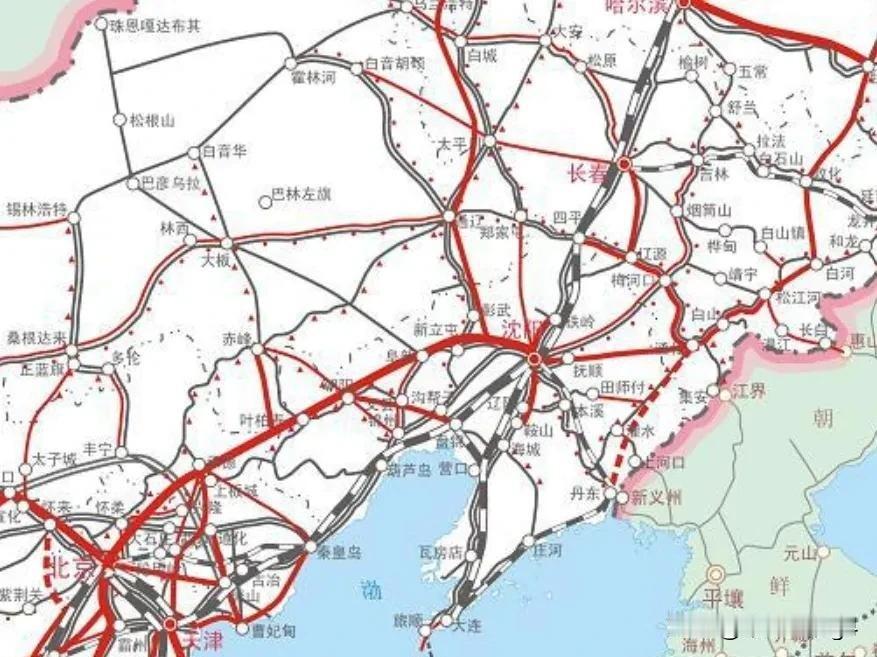 辽宁2026年首次回归到了新建铁路建设的零时代2025年，随着辽宁的新建沈白