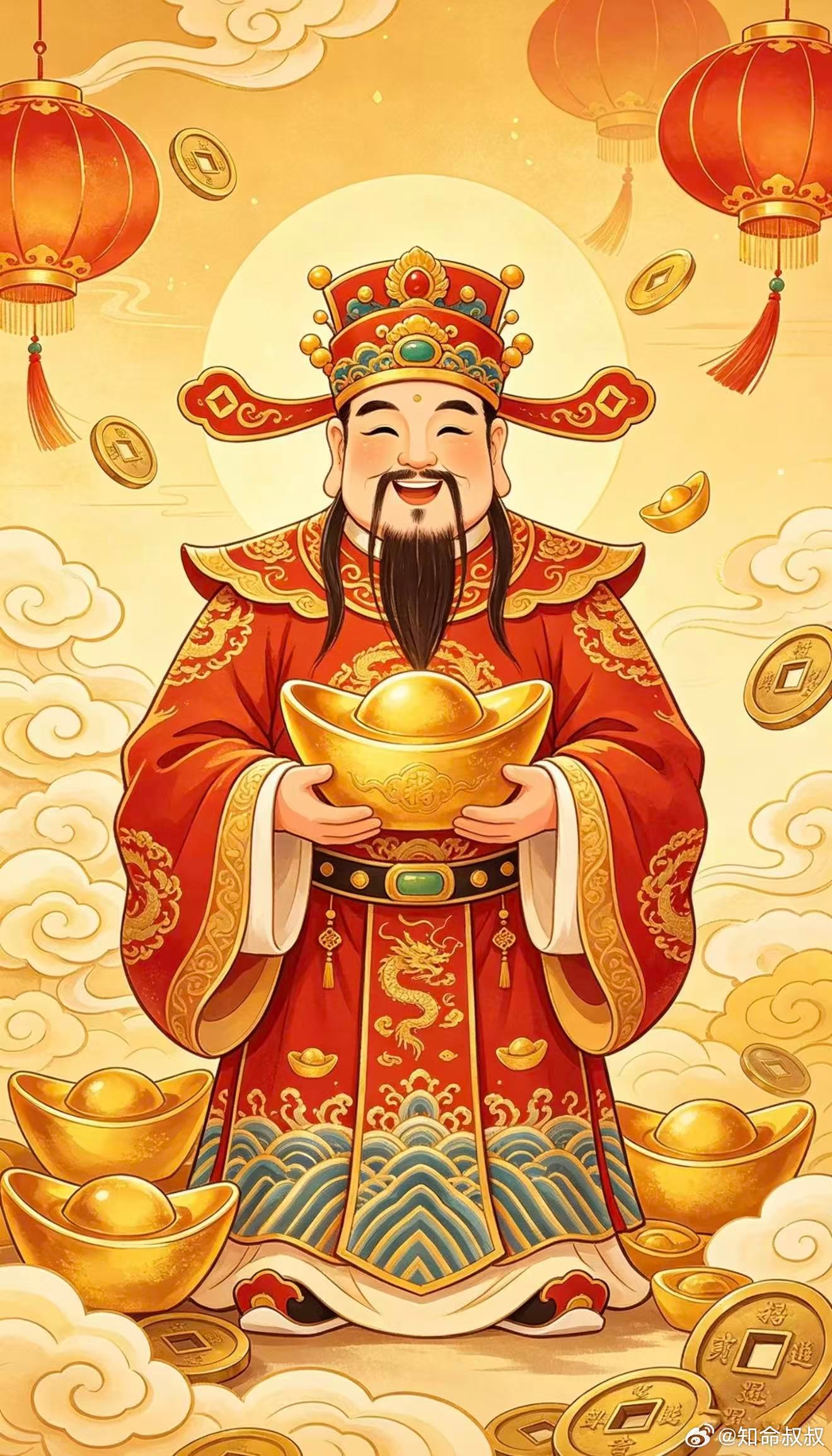 财神到🙏叩拜财神增福载财，加厚自身福德气场，摆脱财多身弱留不住钱的困境。多行善