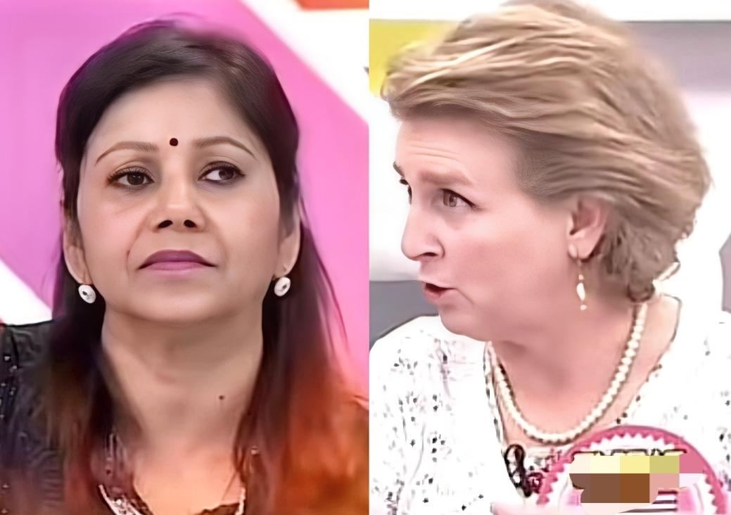 真给我看笑了，一个美国大妈在一个节目上公开点印度的手抓饭问题，这刚开口提到自己在