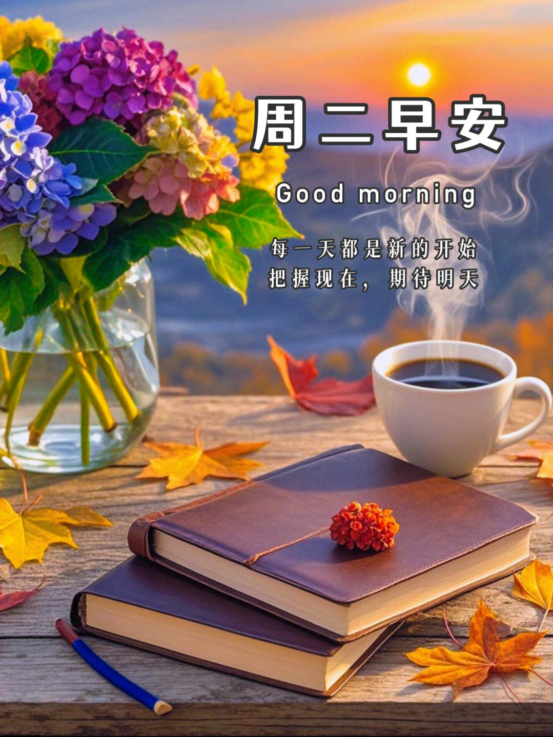 🌈清晨是希望的序章，微笑是生活的秘方。愿你的每一天都有新的欢喜，平凡中也能遇见