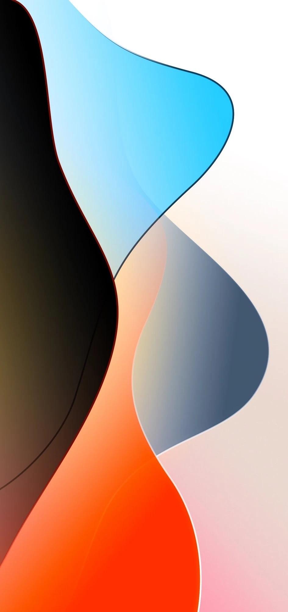 iPhone色彩渐变壁纸WWDC26极简壁纸油画风景油画装饰画ipa