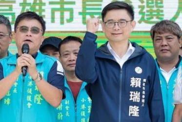 民进党高雄市长参选人赖瑞隆今天受访响应，近日在网络上有各种讨论，但他经过了初选阶