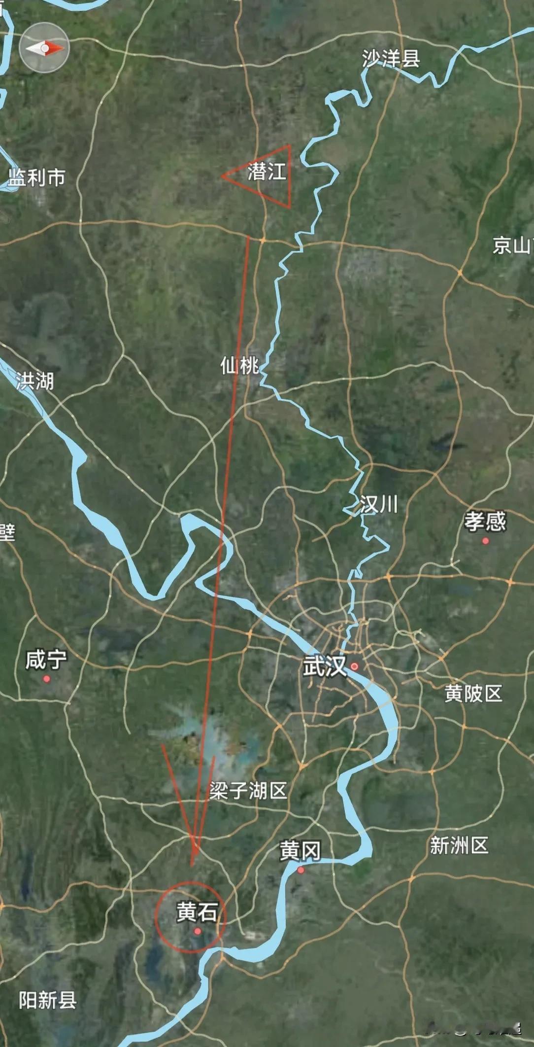 湖北，潜江1→黄石2黄石作为地级市在城市能级、临港开放和千亿级产业集群上优势突
