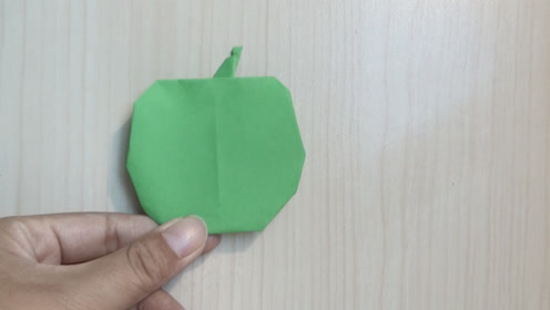 简单立体折纸 切苹果_图解大全 简单立体折纸 切苹果