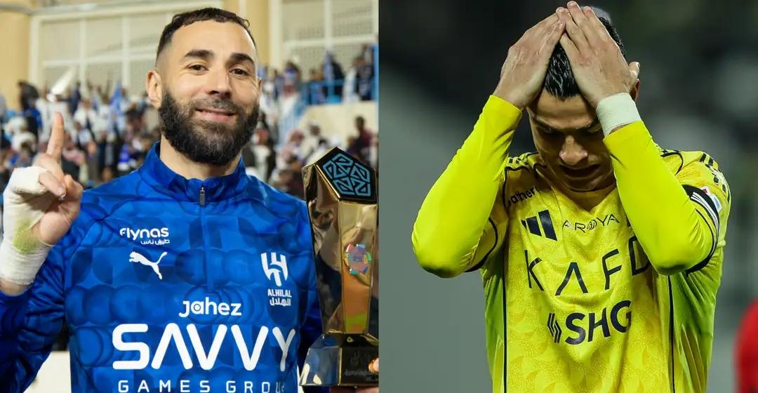 欧洲转会新闻发布会！★皇马兄弟情！本泽马在利雅得新月获得加薪合同后，给C罗发