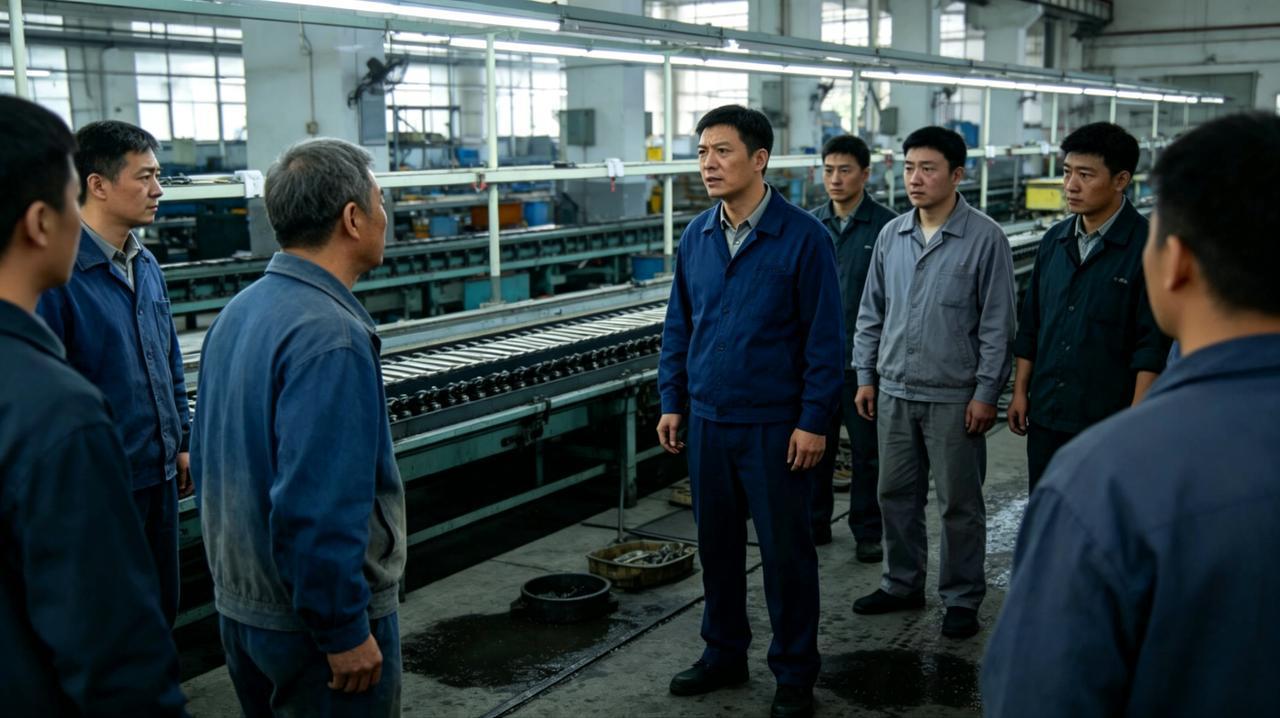 车间老张干了二十年，从不开早会。新来的班长觉得他态度有问题，非要他每天提前十分钟