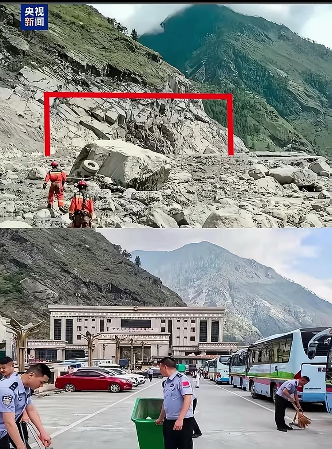高山依旧，昔日关口喧嚣不再回响：斯人远去，曾经音容笑貌难以复现。泪洒吉隆。[