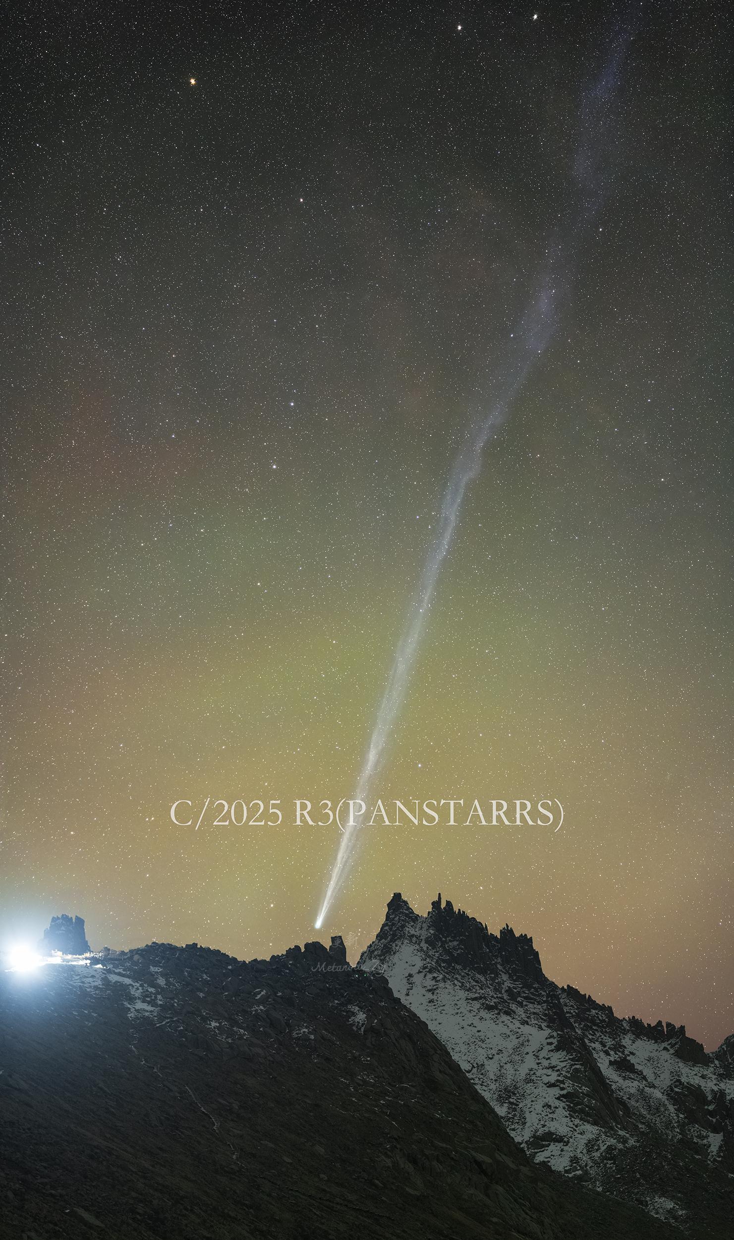 C/2025 R3(PANSTARRS)一颗16万年左右一遇的长周期彗...