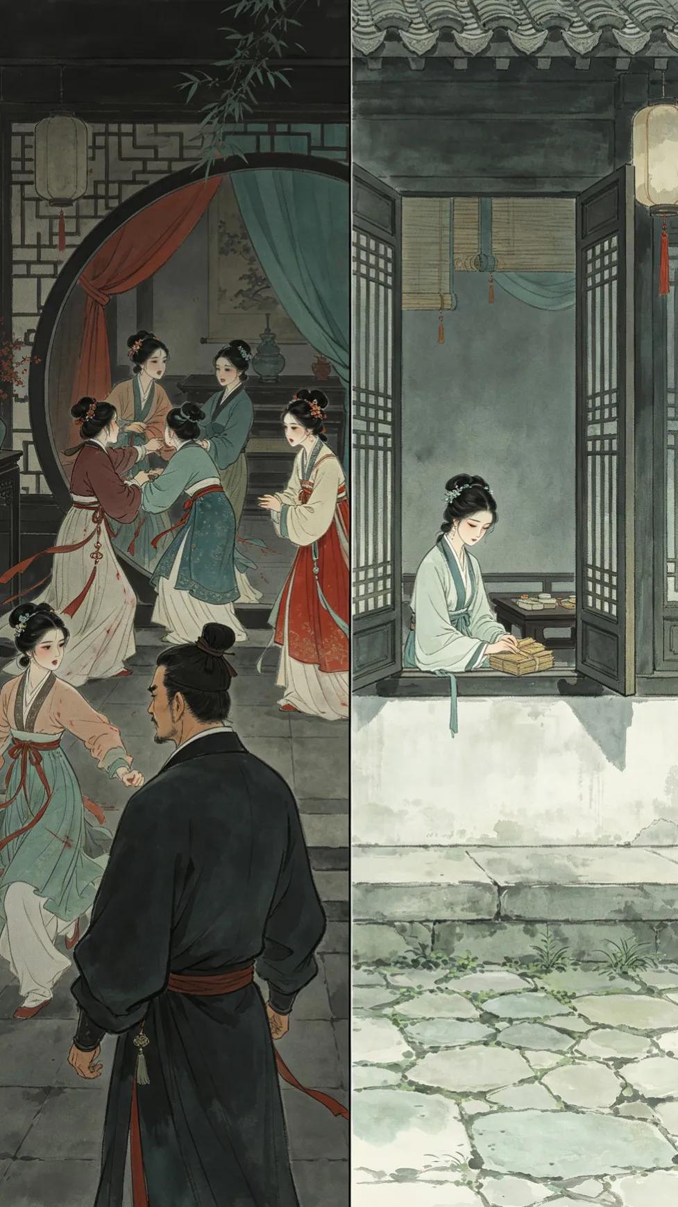 西门庆的妻妾是需要有一个共同敌人，才能消停的。之前，西门庆四老婆孙月娥和五老婆