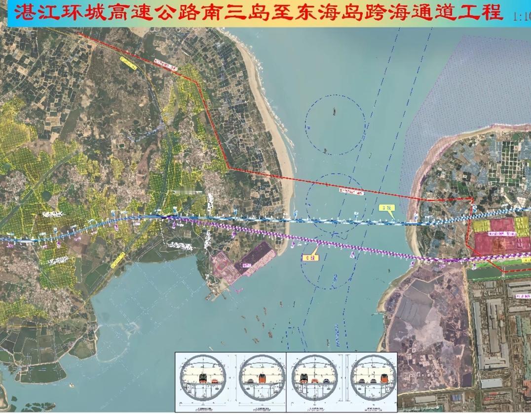 终于定了！湛江首条海底隧道要来了，123亿打通环城高速最后一段湛江人盼了多年