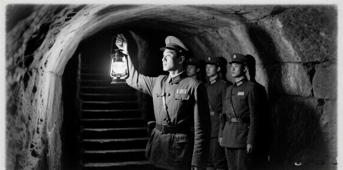 1950年，解放军清点湖南大地主谭家宅院，撬开地下三间从未示人的密室后，在场的干