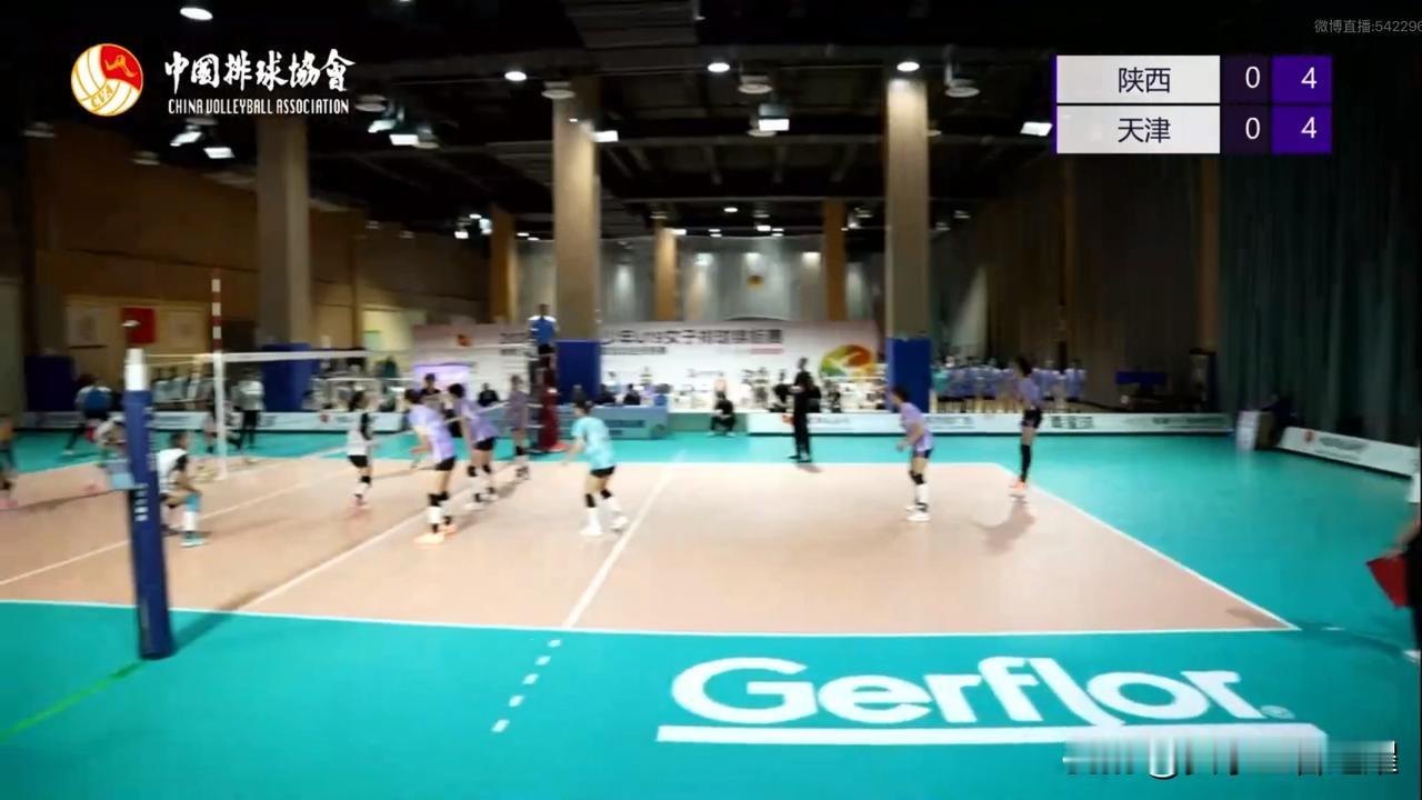 天津青年女排群星闪烁！全国三大球运动会U19全国锦标赛首轮比赛，天津青年女排3