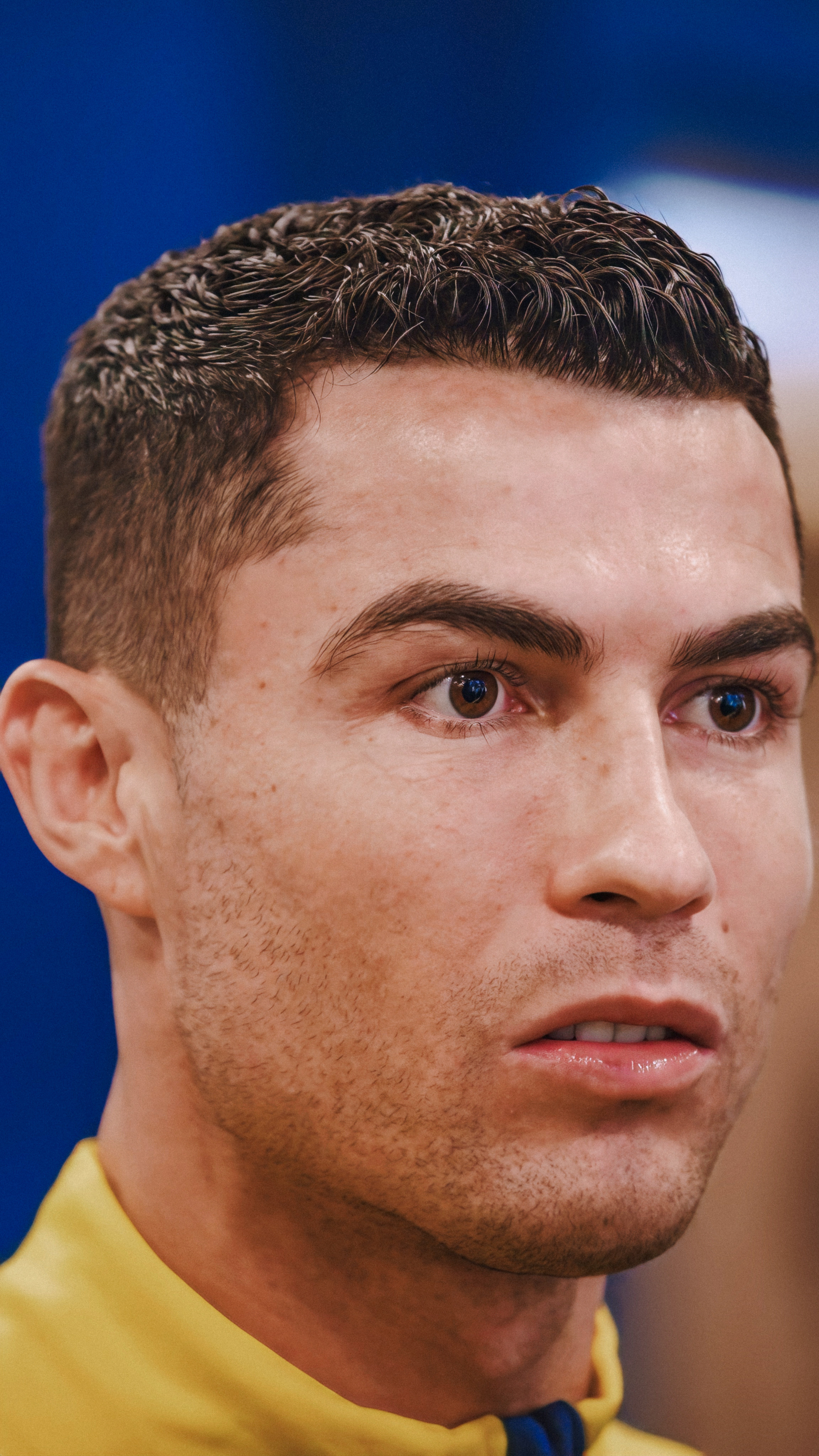 🔵克里斯蒂亚诺印入眼眸的蓝，是沉静宇宙里，你最想登陆的星球