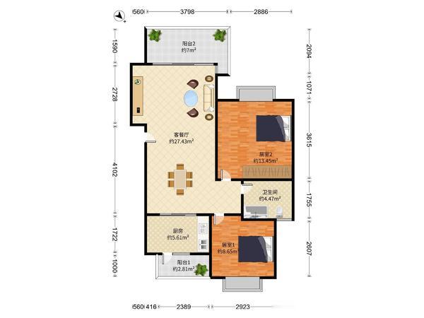 【深圳2XX万拿下77㎡南向两房‼️深中书包深圳龙华区适合自住的房源有哪些?深