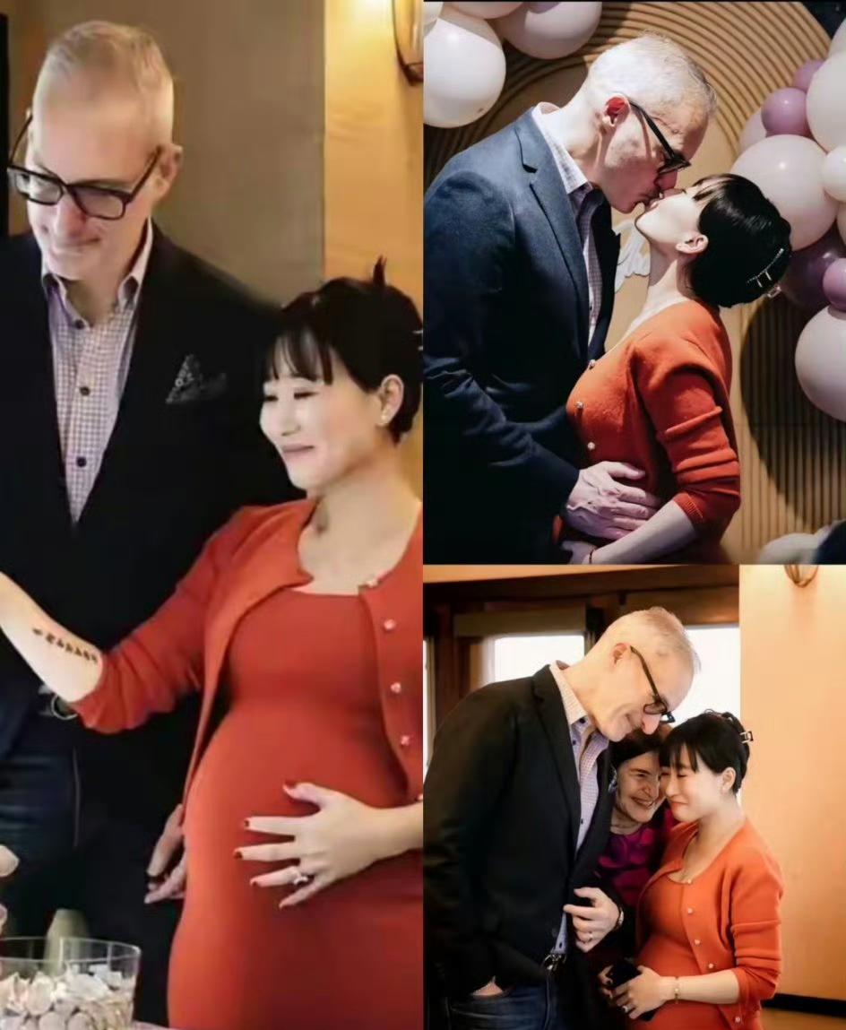 南京陪读妈妈，在美国官宣怀了72岁白人退休教授的孩子。她说国内老公先出轨的。