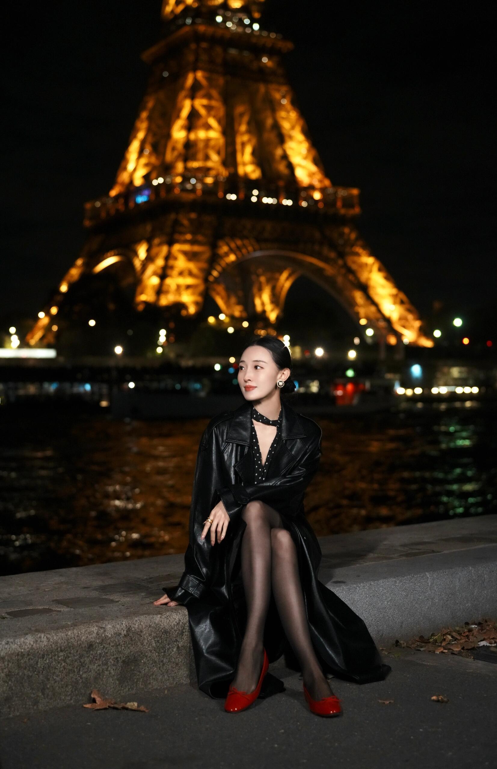 巴黎铁塔🗼果然越夜越美丽