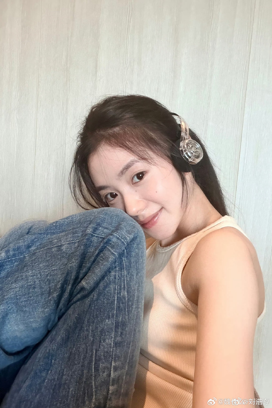 #刘浩存#第1次遇见你，你是让我的清晨那么的可爱，在我脑海里。永远忘不掉你的活泼可爱清纯让我见到了一